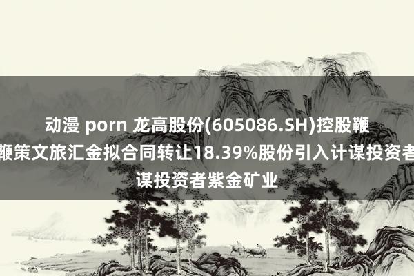 动漫 porn 龙高股份(605086.SH)控股鞭策及主要鞭策文旅汇金拟合同转让18.39%股份引入计谋投资者紫金矿业