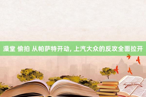 澡堂 偷拍 从帕萨特开动， 上汽大众的反攻全面拉开