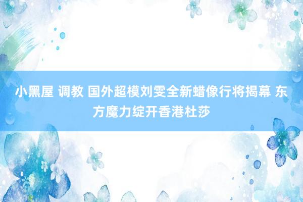 小黑屋 调教 国外超模刘雯全新蜡像行将揭幕 东方魔力绽开香港杜莎