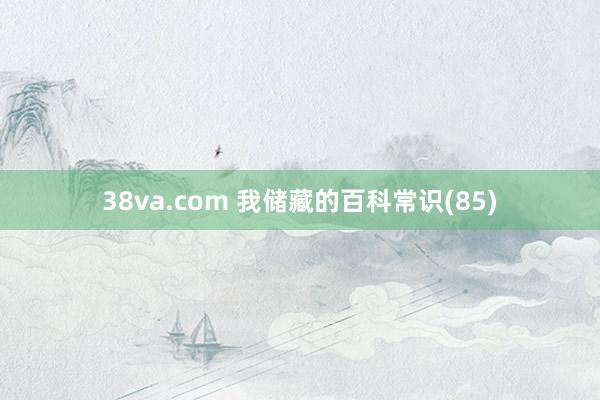 38va.com 我储藏的百科常识(85)