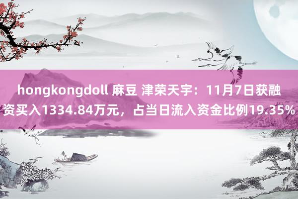 hongkongdoll 麻豆 津荣天宇：11月7日获融资买入1334.84万元，占当日流入资金比例19.35%